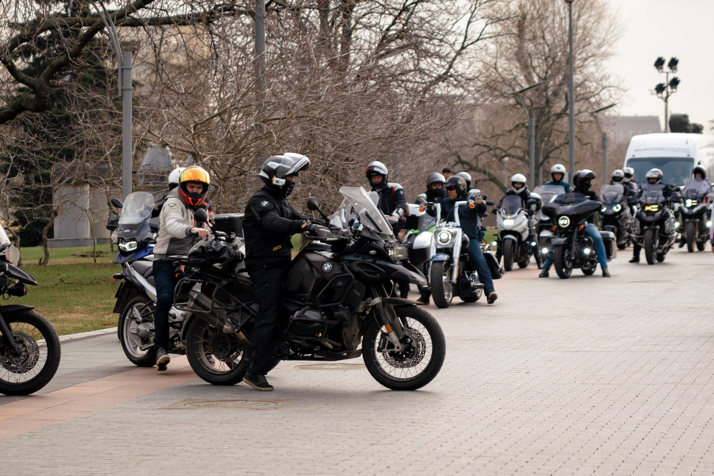 Пожарно спасательный мотоцикл BMW f800gs